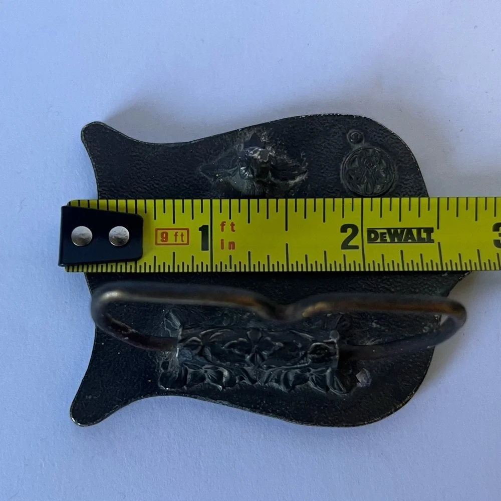Vtg Bergamot & Brass Works USA 1980 Olympics Belt Buckle